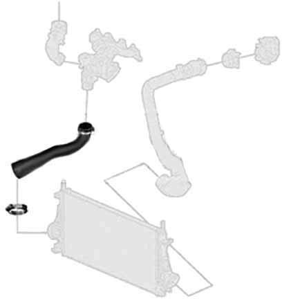 Borg & Beck BTH1438 Turbo Hose To Fit GM Insignia