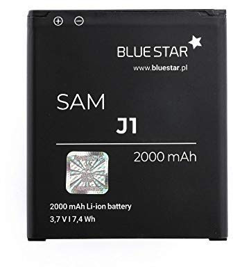 Bluestar Akku Ersatz kompatibel mit Samsung Galaxy J1 (J100H) 2000 mAh BJ100CBE Austausch Batterie Accu