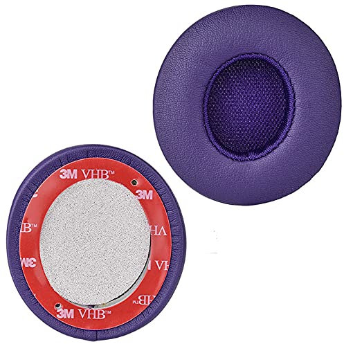 Solo3 Ohrpolster Ersatz Solo 3 Wireless Polster Ersatzteile Zubehör Kompatibel Mit Solo3 Wireless Kopfhörer (Pop Violett)