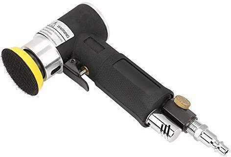 Mini-Winkelschleifer, Mini-Exzenterschleifer, 16.000 U/min, Polierwerkzeug, drehbar, 90 °, Orbitaldruck, pneumatische Luft, mit 2 Zoll und 3 Zoll Schleifpad