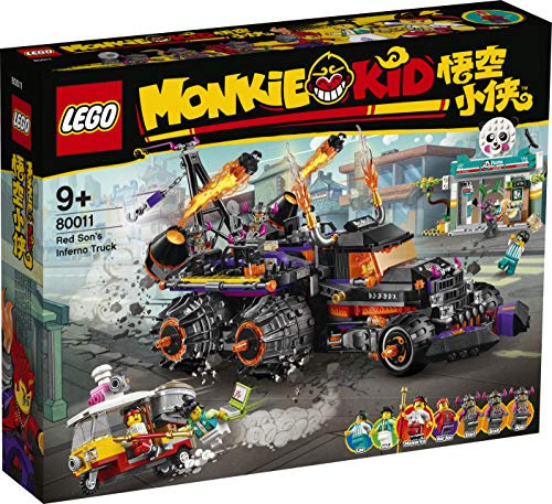 LEGO 80011 Monkie Kid Red Sons Inferno-Truck