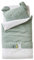 Vertbaudet Baby Bettbezug,Green Rabbit mit Musselin grün 100X120