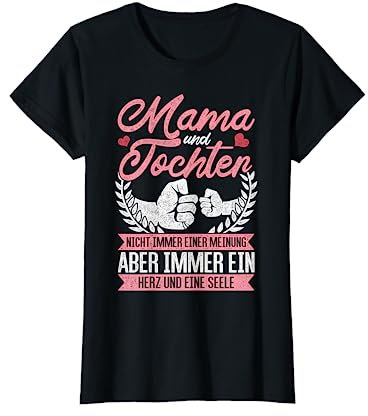 Vintage Mama Muttertag Mutter Und Tochter Geschenk T-Shirt