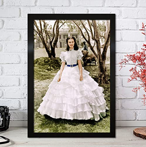 Poster Vom Winde Verweht Poster Retro Movie Poster Wall Art Leinwand Malerei Poster Und Drucke Home Decor 50X70Cm Kein Rahmen