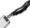 MAGEASY Universelles Handyband – Diebstahlsicheres Crossbody-Handyband für iPhone 16 Pro Max & die meisten Smartphones, für Männer & Frauen | 20mm (Schwarz)