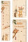 KIDSMOOD - Messlatte Kinder Holz personalisiert Mit Namen für Baby- & Kleinkinderzimmer - Messlatte als Kinderzimmer Wand-Dekoration & Weihnachtsgeschenke Kinder & Babys zum Geburt - Skala 70-140cm