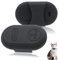 Counlisha Silikon-Halterung, kompatibel mit Galaxy Smarttag2 für Hundehalsband, schlanke Gummi-Abdeckung für Haustierzubehör, sichere Hülle für Galaxy Tag 2 (2023), Tracker für Katze, Tasche, 2 Stück