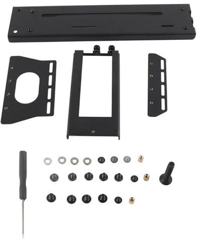 GPU Support Bracket, Vertical Graphics Card Holder Kit, PCI E 3.0 X16 Vertical GPU Mount, VGA Support Bracket Holder with Pretty Lighting for ATX PC Case (26*8,2*12,8 cm)