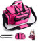 Goture Angelausrüstungstasche, weiche Seite, wasserabweisend, Umhängetasche, Angeltasche, Hüfttasche, Angelausrüstungstasche, Salzwasser, Süßwasser Rosa
