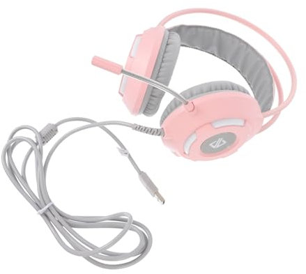 BELLIFFY Casque De Stéréo avec Microphone Écouteurs pour Pc Design Élégant Et Confort Optimal pour Gamers