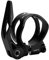 WANGBINGXING Sattelklemme Aluminiumlegierung Fahrradsitz Postklemme Quick Release MTB Mountain Road Bike Sattelstützkragen 31,8 mm 34,9 mm Sattelklemme(Black 34.9)