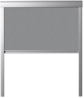 BAUBAY Verdunkelungs-Rollo PK06 | P06 | P6A | 406 für Dachfenster VELUX | BALIO | DAKSTRA | RoofLITE+ | SOLSTRO – Fast vollständige Verdunkelung | stufenlose Positionierung