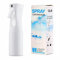 G4GADGET Mist Spray Bottle 150ml, Continuous Fine Mist Water Bottle for Hair, Plants, Cleaning, and Beauty - Ergonomic Design, Leak-Proof, White