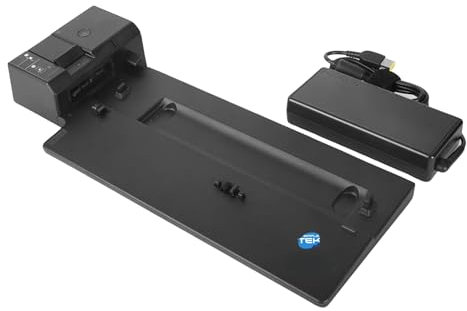 SIMPLETEK - Dockingstation | kompatibel zu Lenovo T480 T480S T490 T490S T495 T495S T580 T590 P43S P53S | inkl. Netzteil (Generalüberholt)