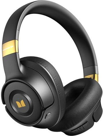 Monster Persona SE ANC - Auriculares con cancelación activa de ruido, auriculares Bluetooth inalámbricos, 60 horas de reproducción, audio estéreo de alta fidelidad, graves profundos, micrófono