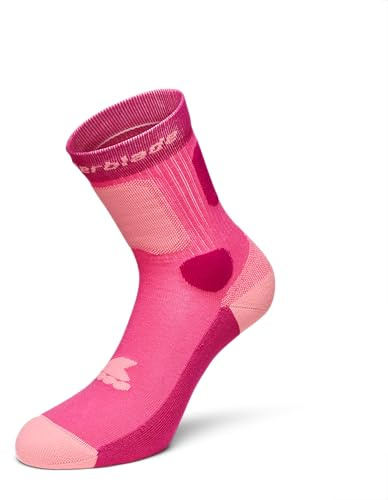 Rollerblade SKATE SOCKS, Inline-Skate Socken für Damen, Sportsocken für Erwachsene, Unisex, Pink