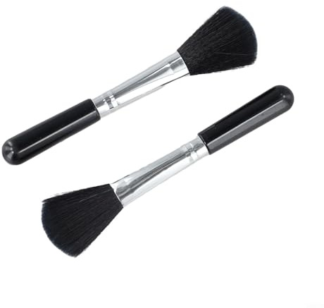 WIIYENA Mini plumeau statique, outil de modélisme à la main, brosse de nettoyage avec poils doux, anti-statique, dépoussiérage pour le nettoyage de voiture, clavier, ordinateur