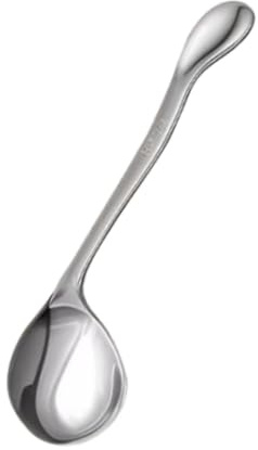 YWMJZEU Curved Eating Utensils for Eating: Eating Aids, Specially Adapted Cutlery for People with Mobility, Elderly, Right Spoon