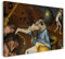 Printed Paintings Leinwand (120x80cm): Hieronymus Bosch - Ausschnitt aus Garten der Lüste (I)