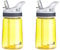 AceCamp TRITAN Gourde | Bouteille de Sport |sans BPA I Tous Boissons I 2X Jaune 350ml