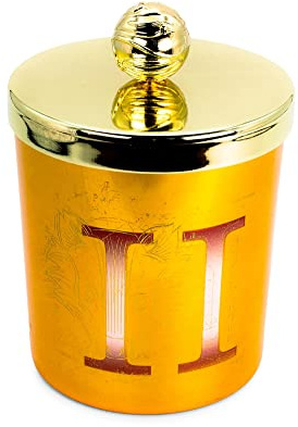 Harry Potter House Hufflepuff Premium Duftkerze aus Sojawachs mit einzigartigem aromatischem Duft, 50 Stunden Brenndauer, Heimdekoration, Einweihungszubehör, Zauberwelt, Hogwarts-Geschenke und