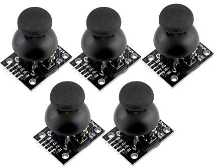 DEVMO 5PCS Joystick Breakout Module Shield PS2 Joystick Game Controller Compatibile con Ar-duino
