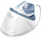 AEG ST7-1-2DB Centre de repassage, 6 bars de pression, coup de vapeur jusqu'à 370g/min, fonction anti-goutte, spécial vêtements délicats, prêt en 1,5 min, 2,4 W, 1,2 litre, bleu