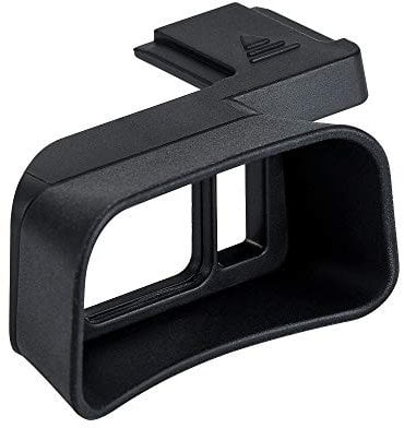 KIWIFOTOS Soft Camera Eyecup Eyepiece for FUJIFILM X-E3 Fuji XE3 Viewfinder Protector (Hot Shoe Mount Installation)
