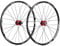 BUCKLOS 26/27.5/29 Zoll Mountainbike-Laufradsatz, Carbon-Naben, MTB-Räder, Schnellverschluss-Scheibenbremsen, 24H niedrige Widerstandsfähigkeit, Fahrradreäder, passend für 7-11-Gang-Kassetten