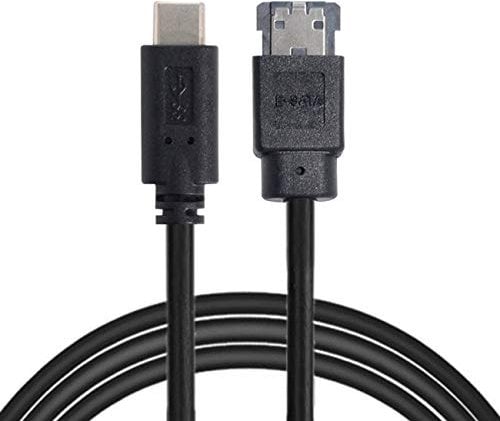 Cablecc - Adattatore USB 3.0 a HDD/SSD/ODD eSATAp da USB-C a Power Over eSATA DC5V