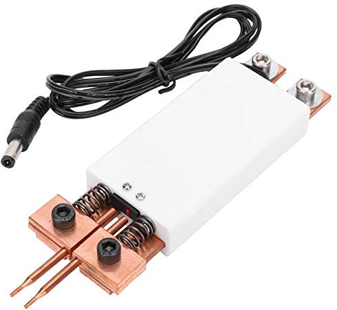 Soldador de puntos portátil, máquina de soldadura por puntos de bricolaje, herramienta de soldadura por puntos de placa de batería para uso en ensamblaje de baterías