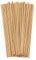 MCE-Commerce Lot de 100 baguettes rondes en bois de hêtre naturel, Ø 3 mm, longueur 30 cm, modélisme, bricolage, Ø 3 mm x 30 cm