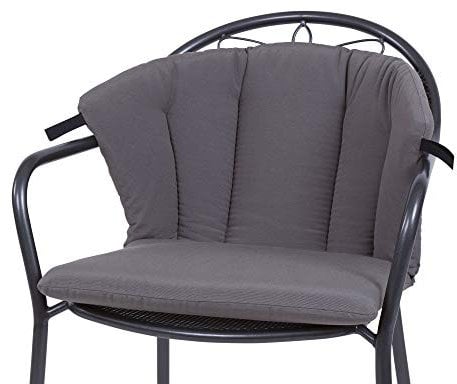 Kettler Polen KETTtex 2085 Auflage für Royal Garden MWH Sessel Elegance Taupe-grau Sitzpolster (ohne Stuhl)