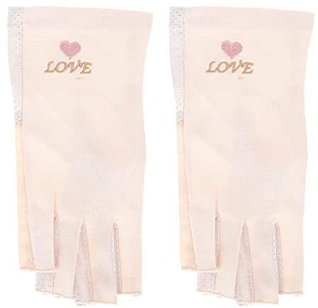 EXCEART UV Nagel Lampe Handschuhe Finger Baumwolle Handschuhe Frauen Maniküre Hand Mitt Handschuhe Schützen Hände von Uv- Licht Lampe Handschuh Flesh Farbe