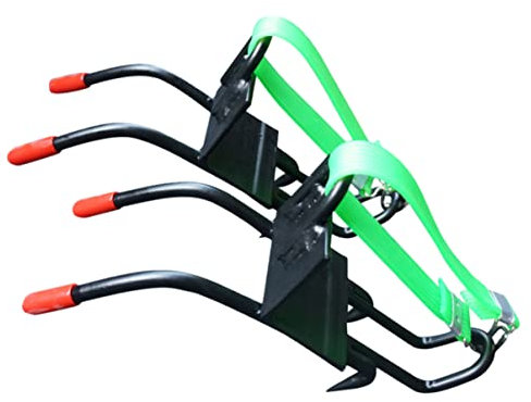 Levemolo 1 Paar Set Baumkletterschnalle Baum Klettergürtel Katzen Kralle praktische Baumkletterschuhe Pole Kletterschuhe Baum Klettern Klampen Klettergaffs zum Klettern 45 Stahl Fuß Krawatte