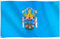 Runesol Melilla Flagge, 91x152cm, 4 Ösen, Rusadir, Melilha, Premium-Fahnen für drinnen und draußen, lebendige Farben, Statue der Autonomie