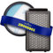 Set di 2 Pezzi HEPA Filtro per Aspirapolvere con Codice Originale ZR005901 per Rowenta - Garanzia di 10 Anni - MONTERAL
