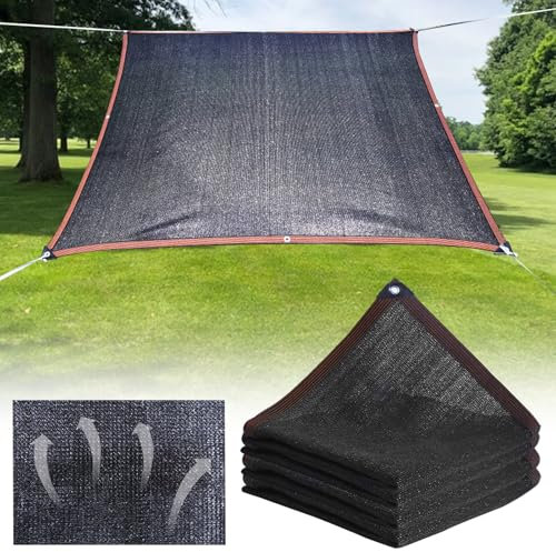 Filet D'Ombrage, 3X2M Tissu D'Ombrage, Filet Protection Solaire 80% à 90% UV Tissu D'Ombrage, Toile D'Ombrage avec œillets pour Jardin, Pergola, Terrasse, Plantes, Serre, Filet Solaire d'Extérieur