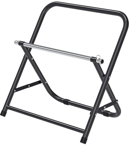 Insaga Cord Reel Holder, Heavy Duty Cable Caddy Cable Reel Dispenser Wire Drum Spool Dispenser Rack with 15mm Dia Super Rod and 59cm Spinner, Portable and Foldable, 100lbs Capacity