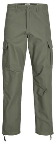 JACK&JONES JPSTKANE JJBARKLEY Cargo Trousers Noos, Agave Green, 30 W/32 L
