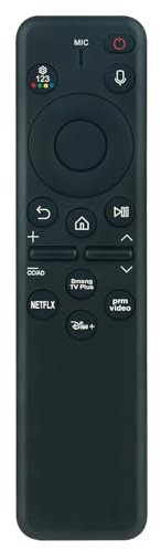 BN59-01432A Replaced Voice Search Remote Control fit for Samsung Smart TV QN32Q60C QN43Q60C QN50Q60C QN55Q60C QN65Q60C QN70Q60C QN75Q60C QN85Q60C QN55Q60CBF QN65Q60CBF QN55Q70C QN65Q70C QN75Q70C