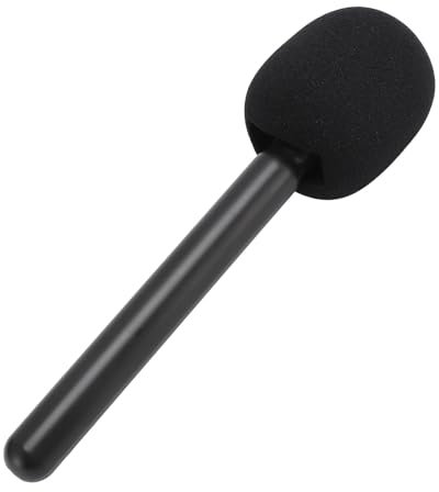 Drahtloser Mikrofon-Handadapter, Interview-Handadapter mit Windschutzscheibenschaum, für Rode Wireless GO II, für Hollyland Lark 150 / für G1 / für Movo usw.