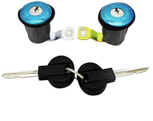 GADSJI JEU COMPLET DE SERRURE DE PORTE Avec 2 CLÉS AVANT DROITE et GAUCHE, for Citroën, XSARA PICASSO Serrure de porte de véhicule