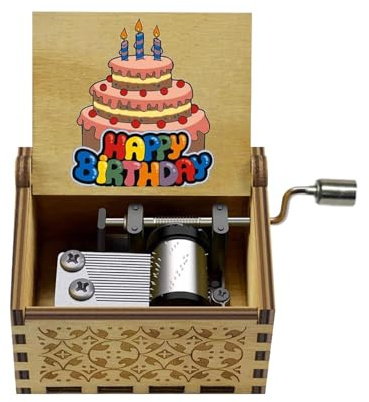 Alles Gute Zum Geburtstag Spieluhr | Bunte -Spieluhr Aus | Handkurbel
