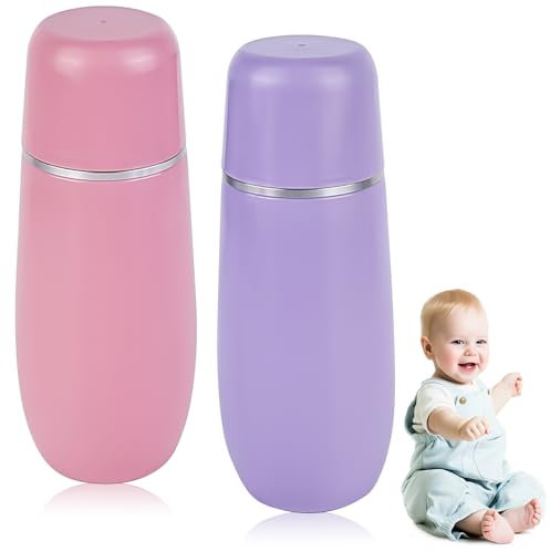 2 Stück Po Dusche, 400 ml Intimdusche mit Deckel, Easy-Bidet Ersetzt Feuchttücher & Dusch-WC, Moderne Intimdusche Wochenbett Tragbares Reisebidet für Schwangere, Säuglinge und Kleinkinder