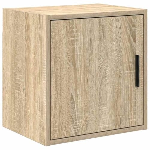 vidaXL Garagen-Wandschrank Sonoma-Eiche Holzwerkstoff, Schrank, Garagen-Aufbewahrungsschrank, Wandschrank mit Türen, Garagen-Lagerschrank