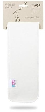 Petit Lulu Bambus Windel Einlage lang für OneSize Höschenwindel | AI2 | Wiederverwendbar und waschbar | 55x10 cm | hergestellt in EU (1 Stück)