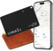 Air Tag Karte, Wallet Tracker Karte Kompatibel mit Apple Find My (nur iOS), Wiederaufladbarer Geldbörsenfinder, IP68 Wasserdicht Smart Tracking Card für Schlüssel, Geldbörse, Gepäck, Koffer