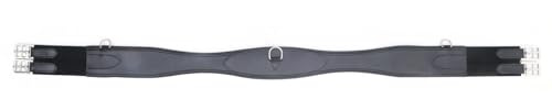 Generisch BergReiter Classic Sattelgurt – Dressage (Schwarz, 125 cm)