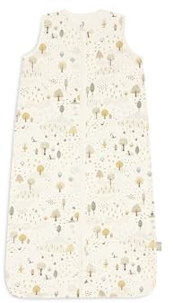 Jollein Jersey Schlafsack Baby – 90cm – Tiny Park – 100% Baumwolle – 0.5 TOG – Sommerschlafsack Baby – Mit Reißverschluss – OEKO-TEX Zertifiziert